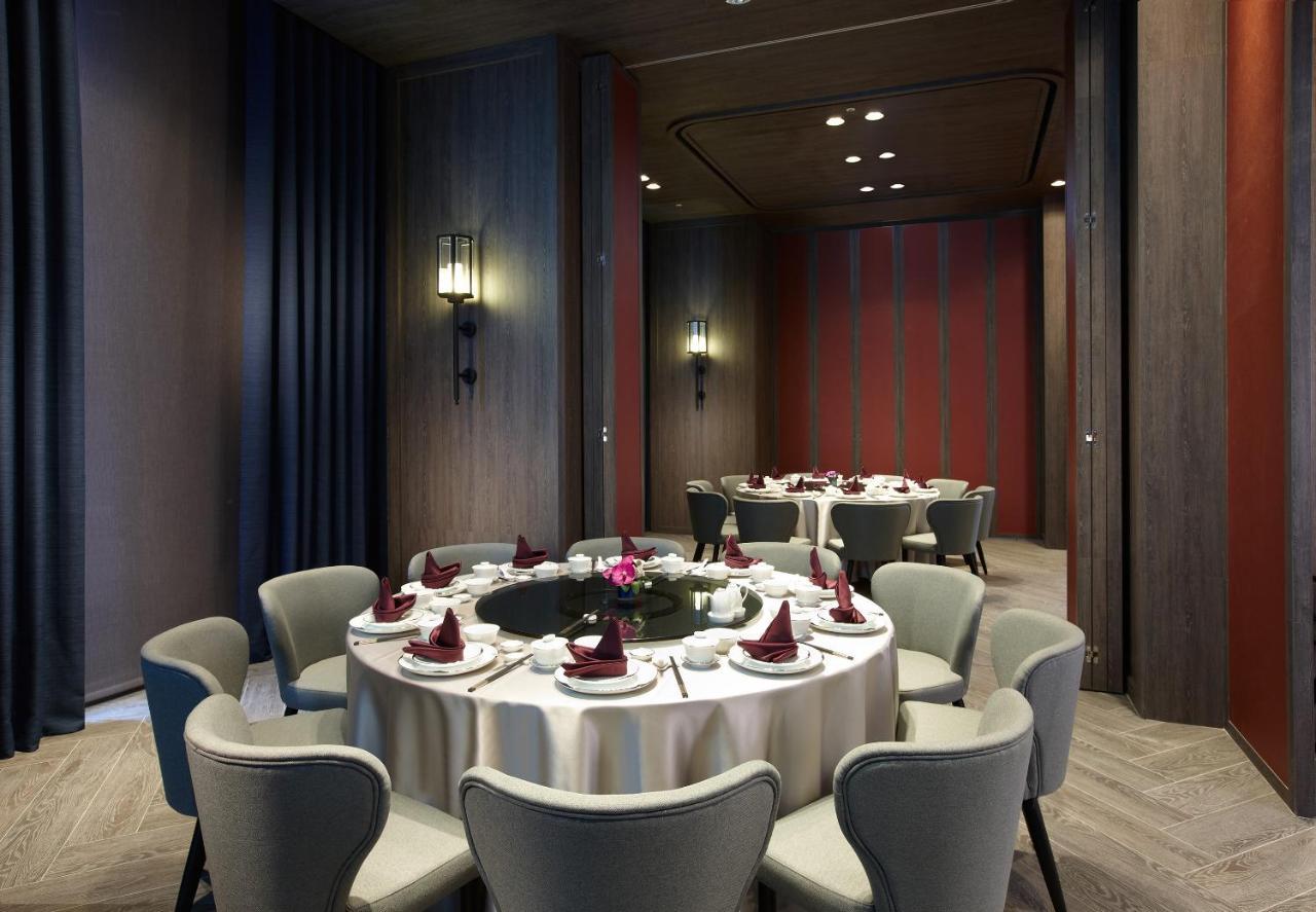 Cozzi Blu Hotel Csungli Kültér fotó Private dining room
