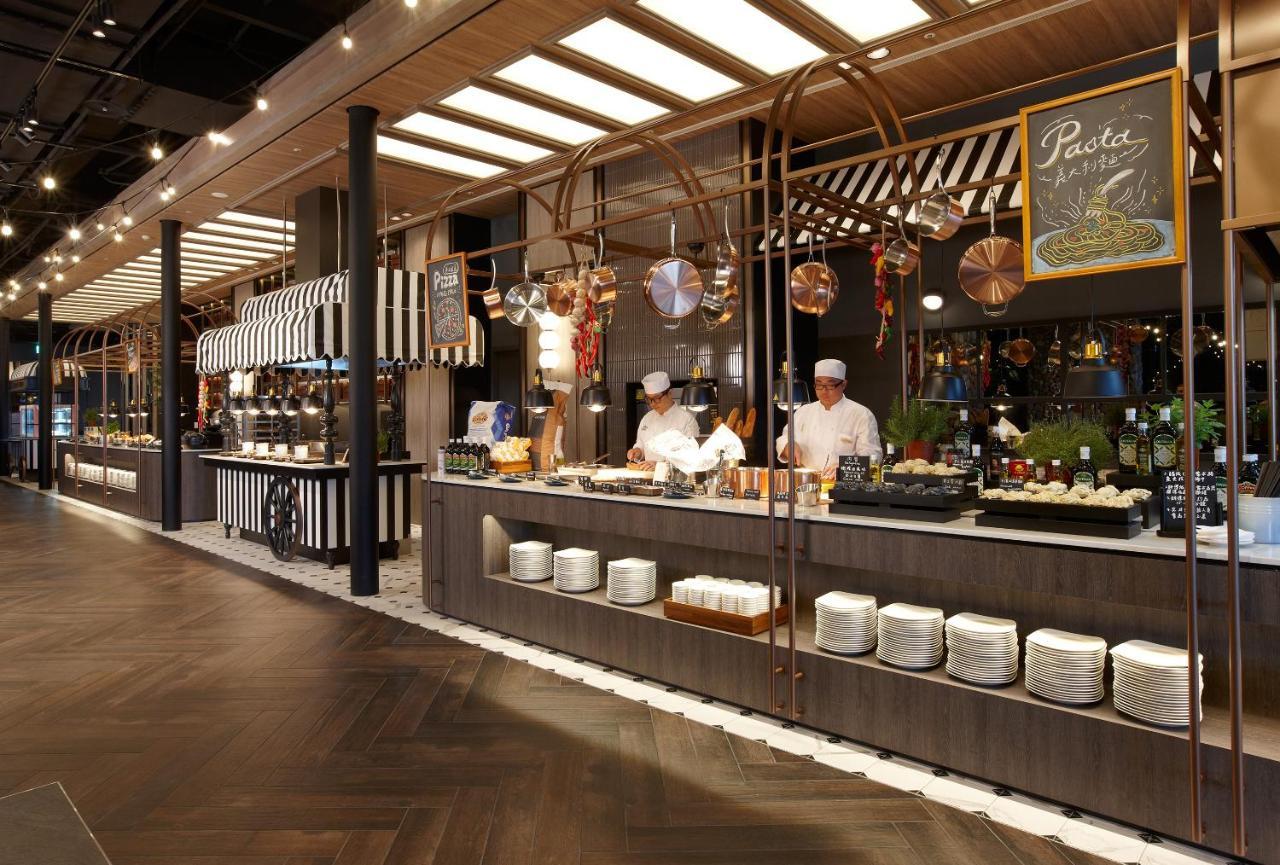 Cozzi Blu Hotel Csungli Kültér fotó The Pasta Bar